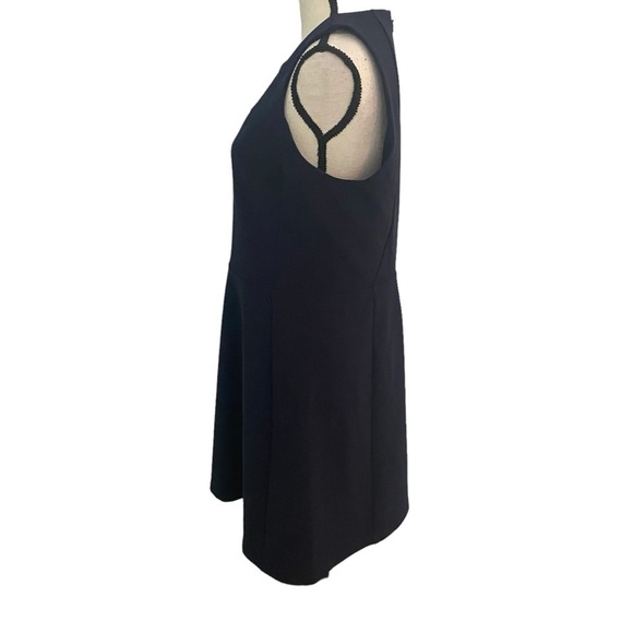 NWT Madewell Navy Blue Sleeveless Mini Dress Size 12 Office Cocktail - Picture 4 of 14